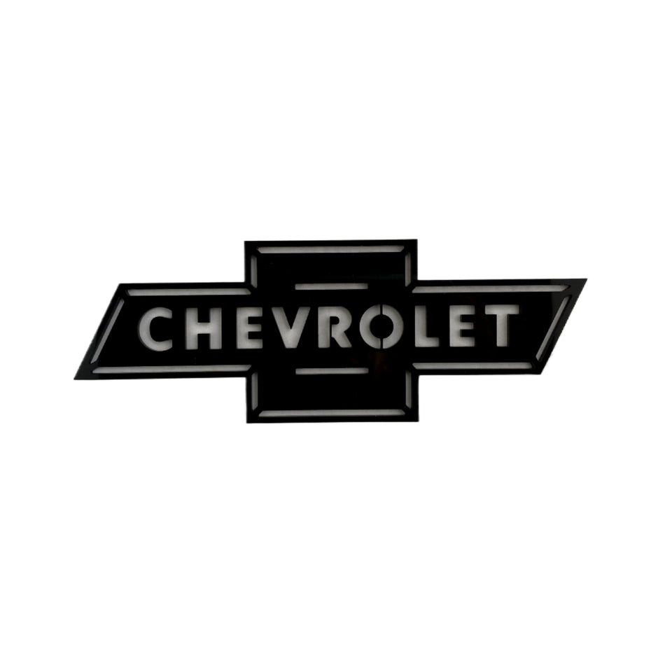 CAR ART Silouette CHEVROLET Logo 255mm wide