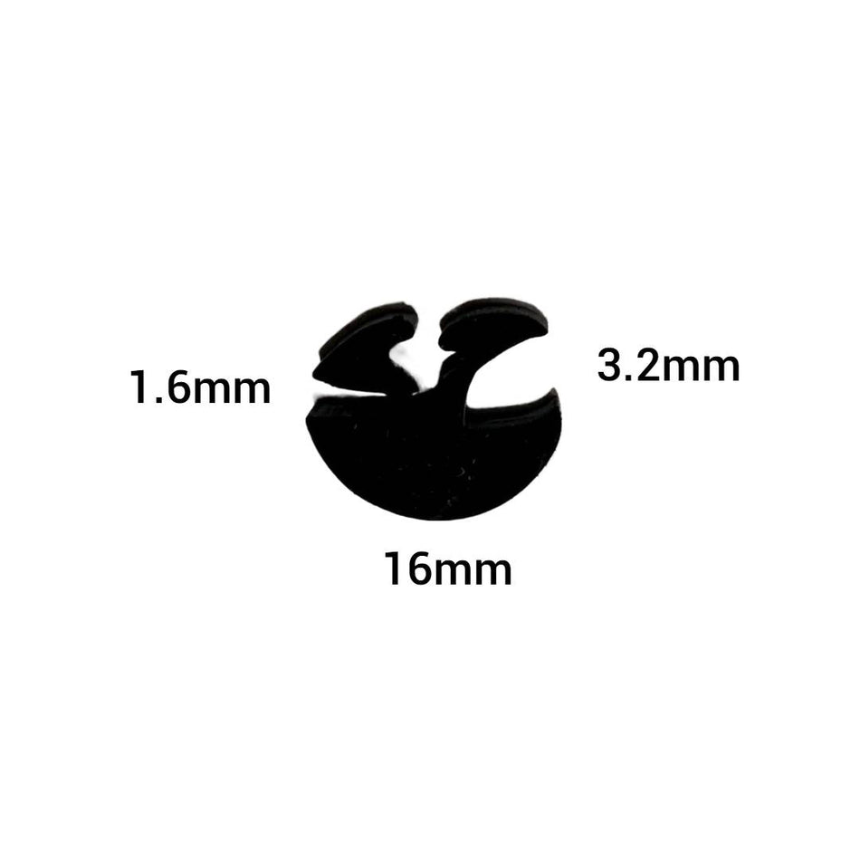 WINDOW SEAL Claytonrite Small Car Caravan 1.6 x 3.2mm gaps per M