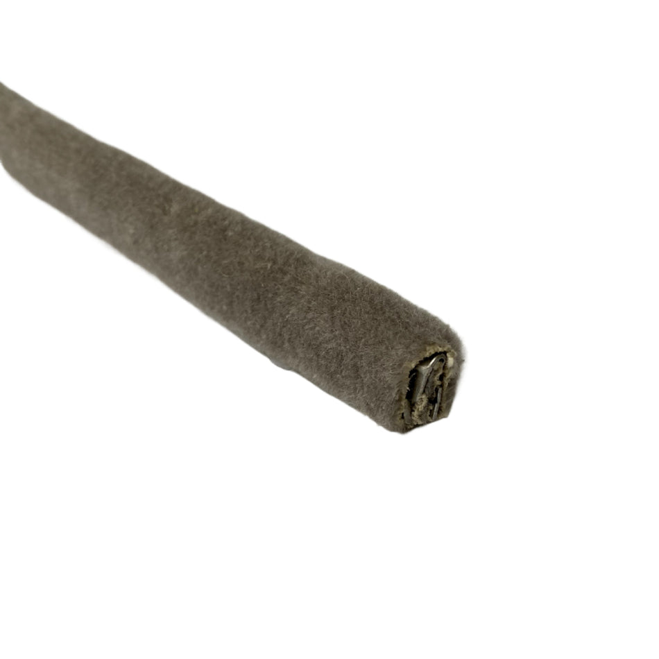 PINCHWELD WINDLACE GREY Furflex Wool Pile Steel Spine