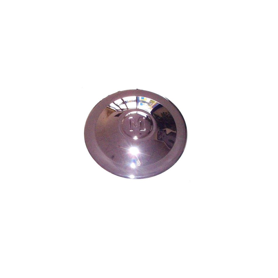 MORRIS MINOR HUBCAP Chrome Hub Cap with M logo sold per each