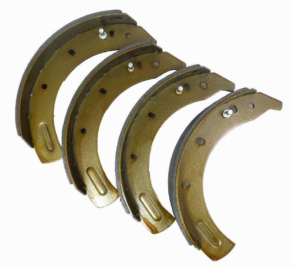 BRAKE SHOES Front 11" Austin Riley Healey Jensen Set of 4