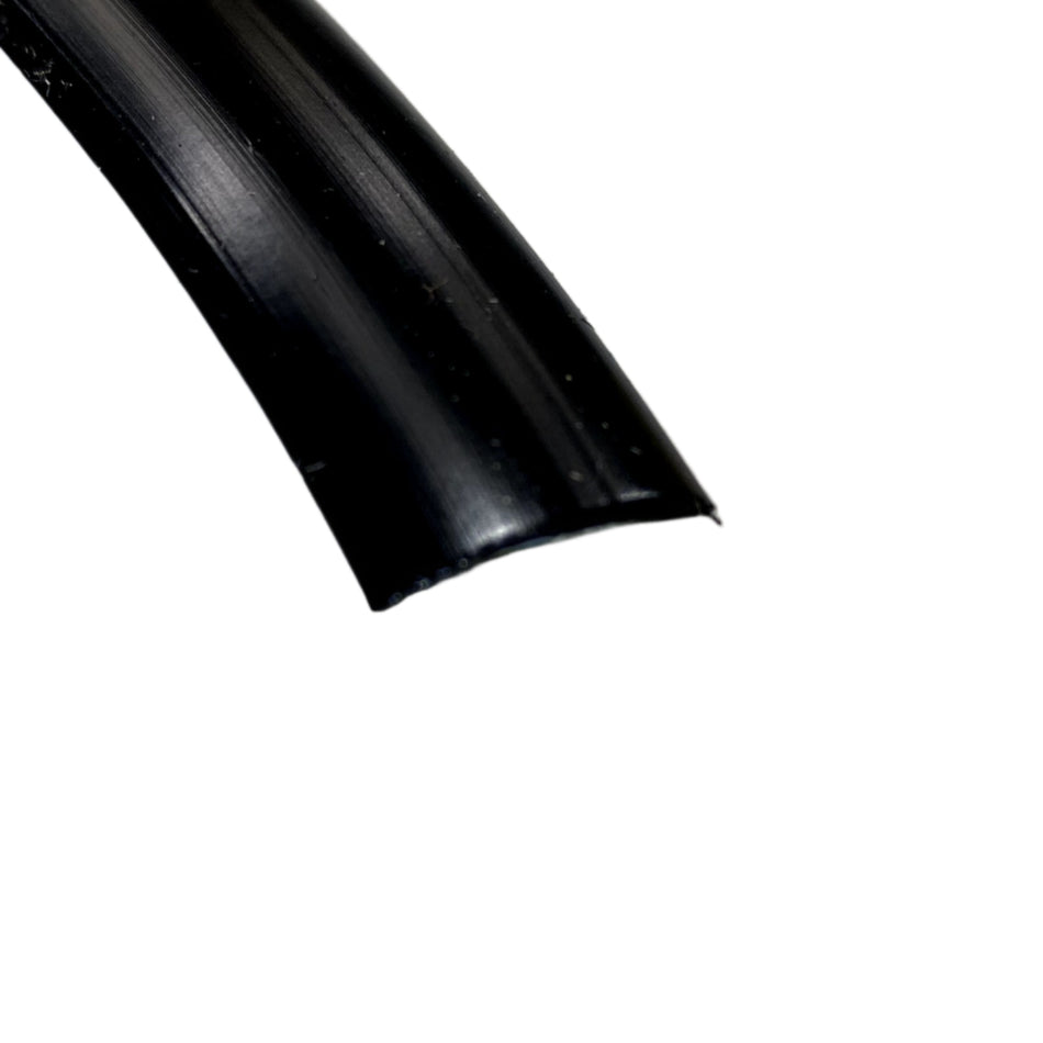 RUBRAIL Infill  No10 - Black 10mm plastic infill for caravans pe