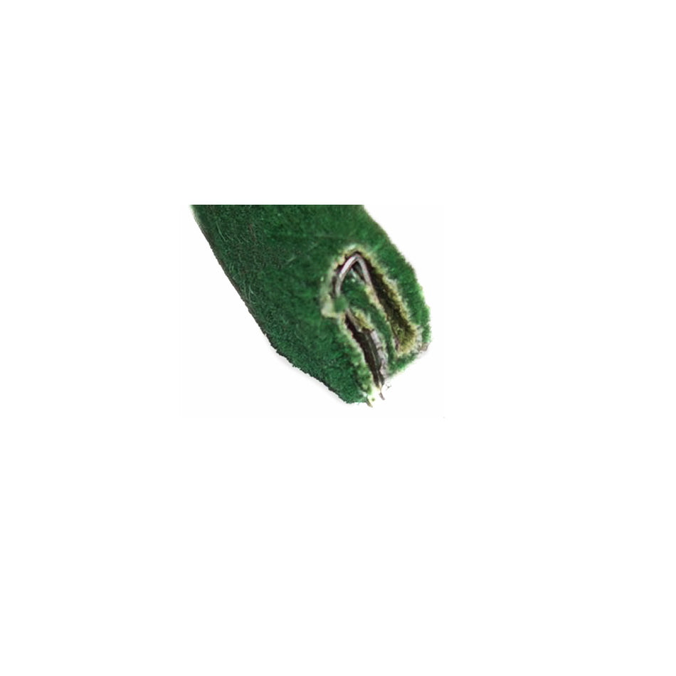 PINCHWELD WINDLACE GREEN Furflex Wool Pile Steel Spine