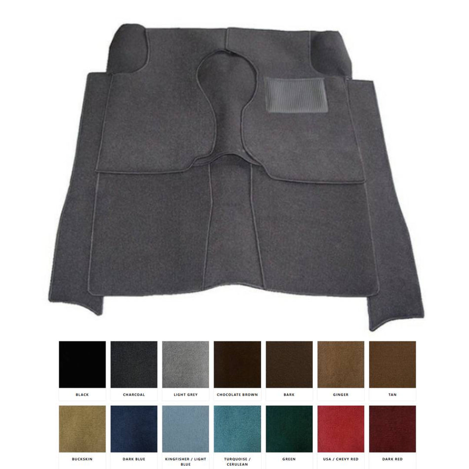 CARPET SET Morris Minor 1000 1957-71 Full Kit