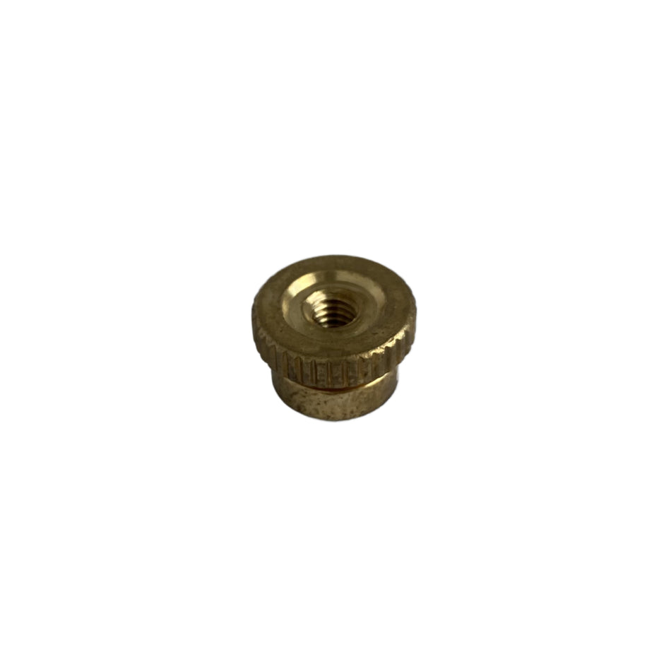 HT SPARK PLUG THUMBSCREW knurled brass nut 4BA