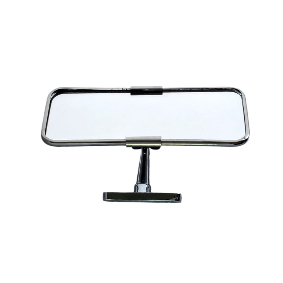 REAR VISION MIRROR 152mm Rectangle Stainless Steel Interior