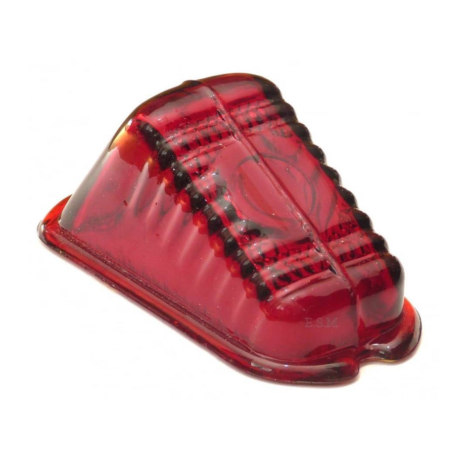 LENS RED GLASS TAIL LIGHT L471 Morris Minor MM & Ser2