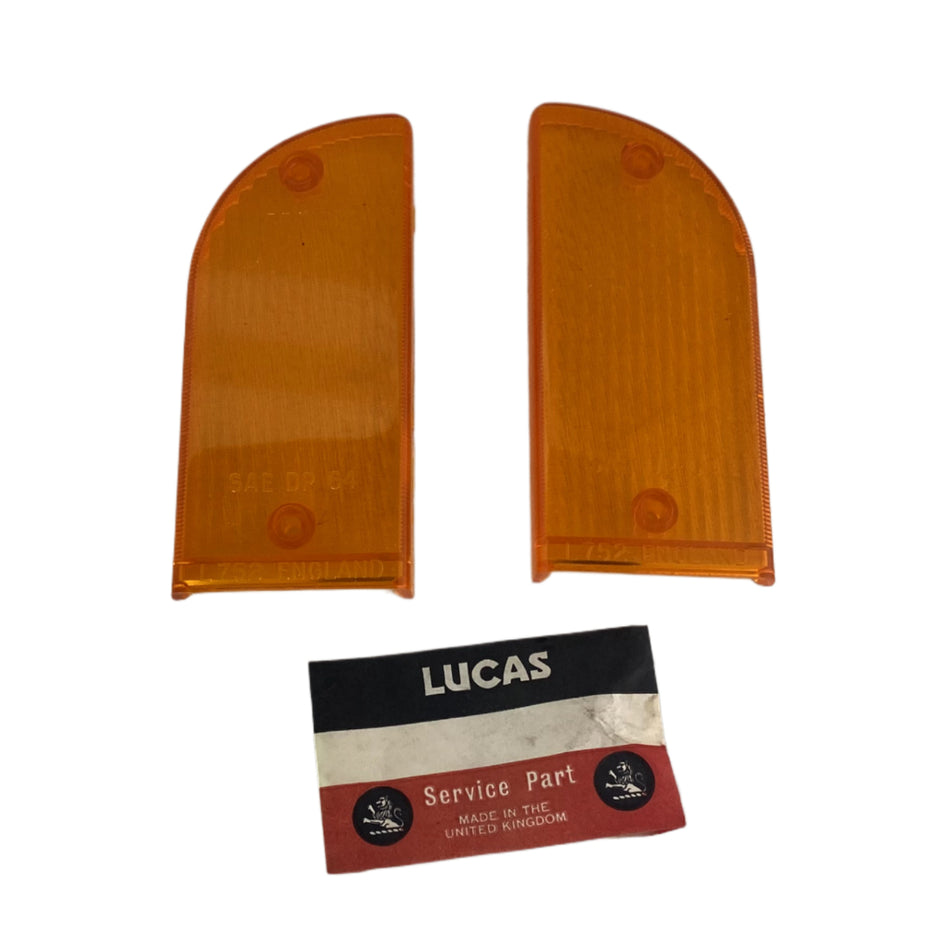 INDICATOR LIGHT LENS PAIR Vauxhall 101 4/90 FC Victor