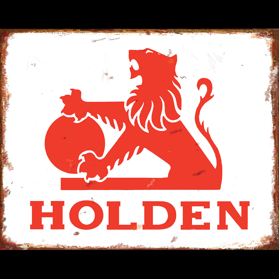 TIN SIGN Holden Logo