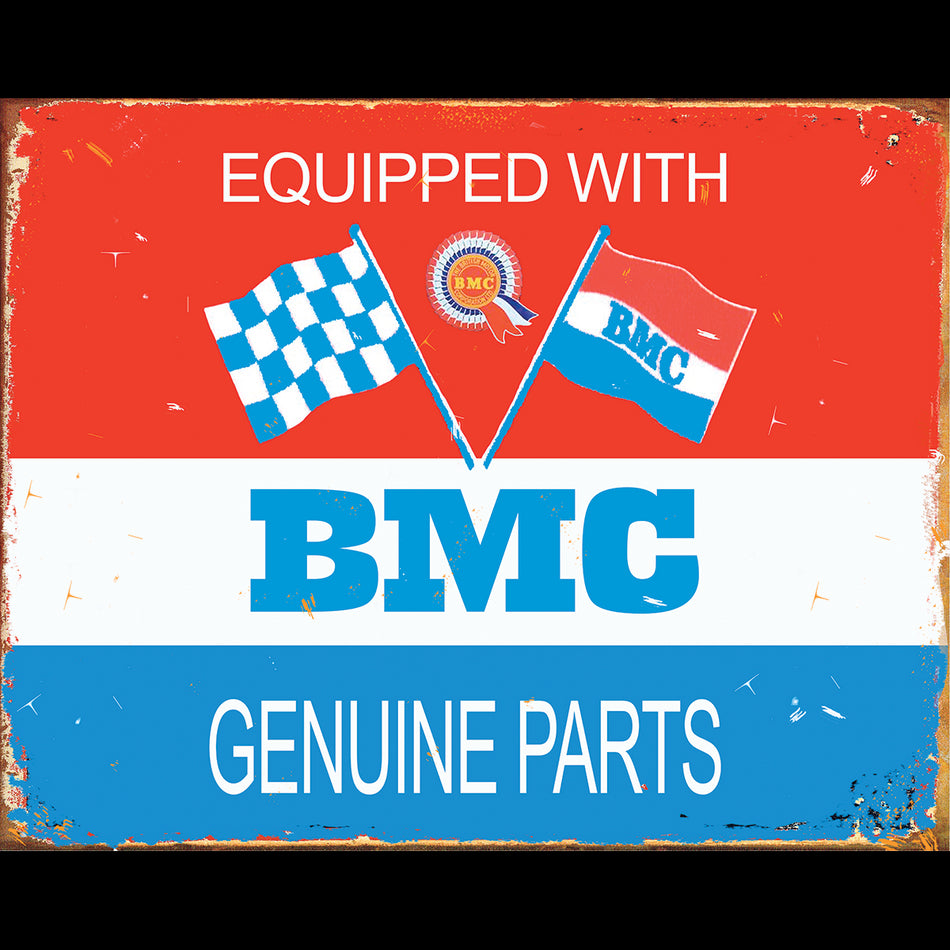 TIN SIGN BMC Genuine Parts