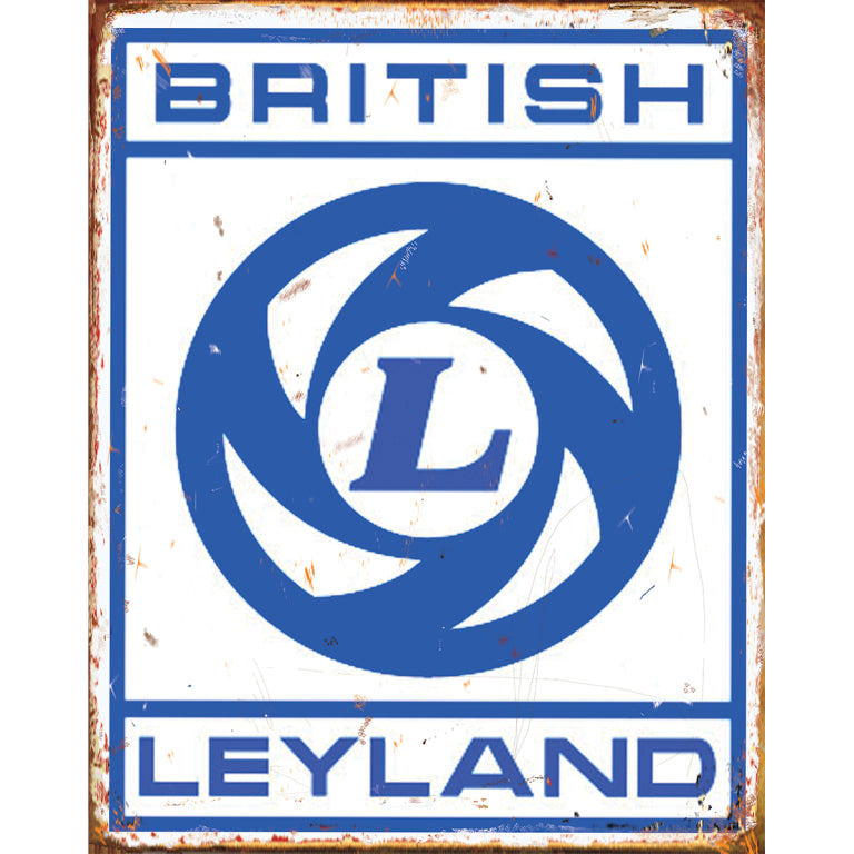 TIN SIGN British Leyland Logo