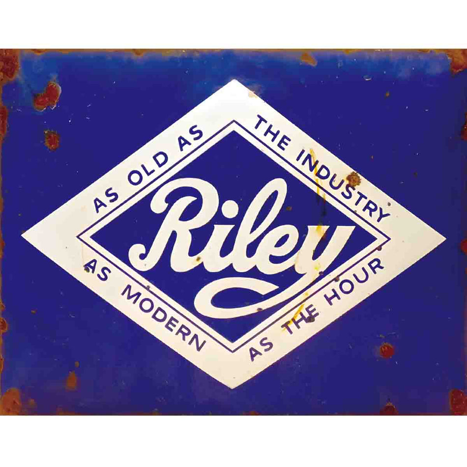 TIN SIGN Riley Logo