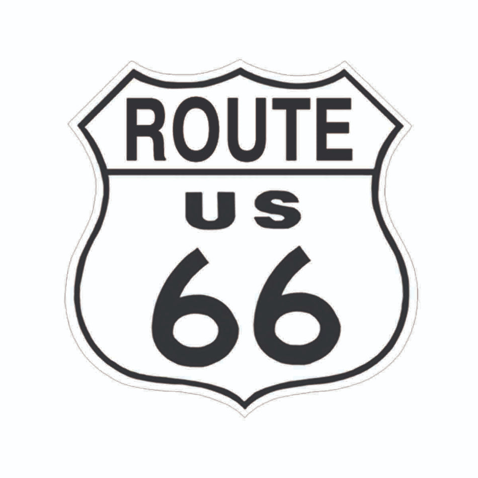 TIN SIGN Route 66 Shield