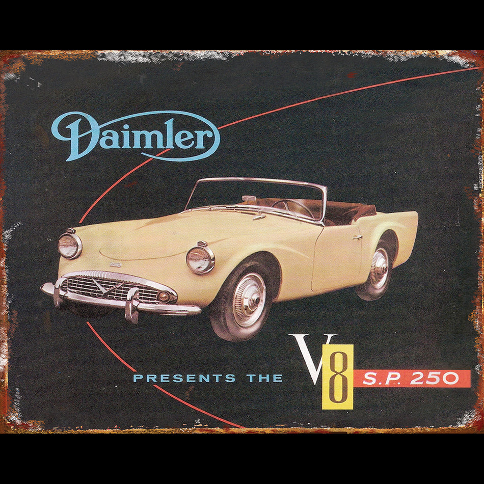 TIN SIGN Daimler SP250