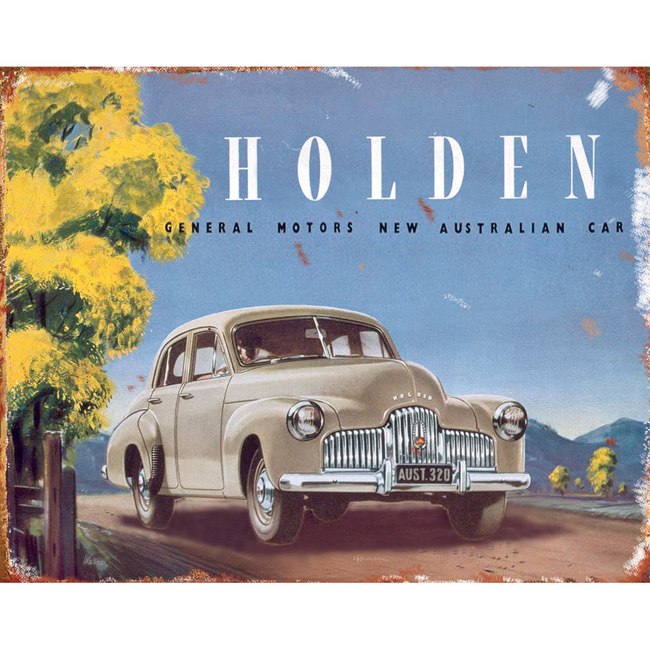 TIN SIGN Holden FX