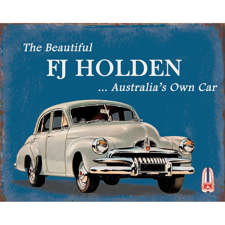 TIN SIGN Holden FJ