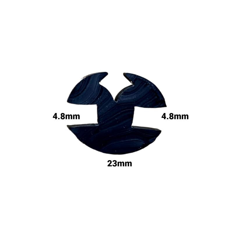 WINDOW SEAL Claytonrite 4.8mm x 4.8mm Gaps 23mm Height per Metre
