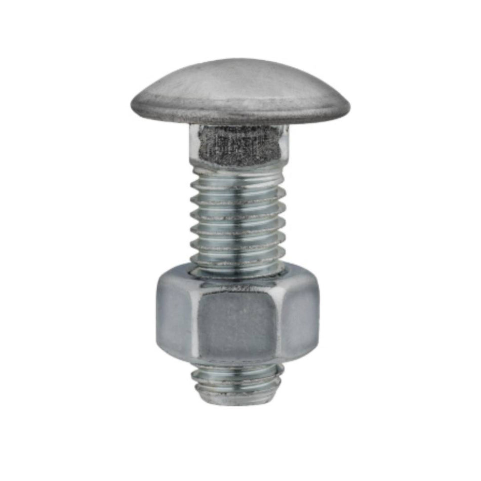 BUMPER BOLT Stainless Steel Capped 1/2"-13 UNC x 1 1/2" Round He