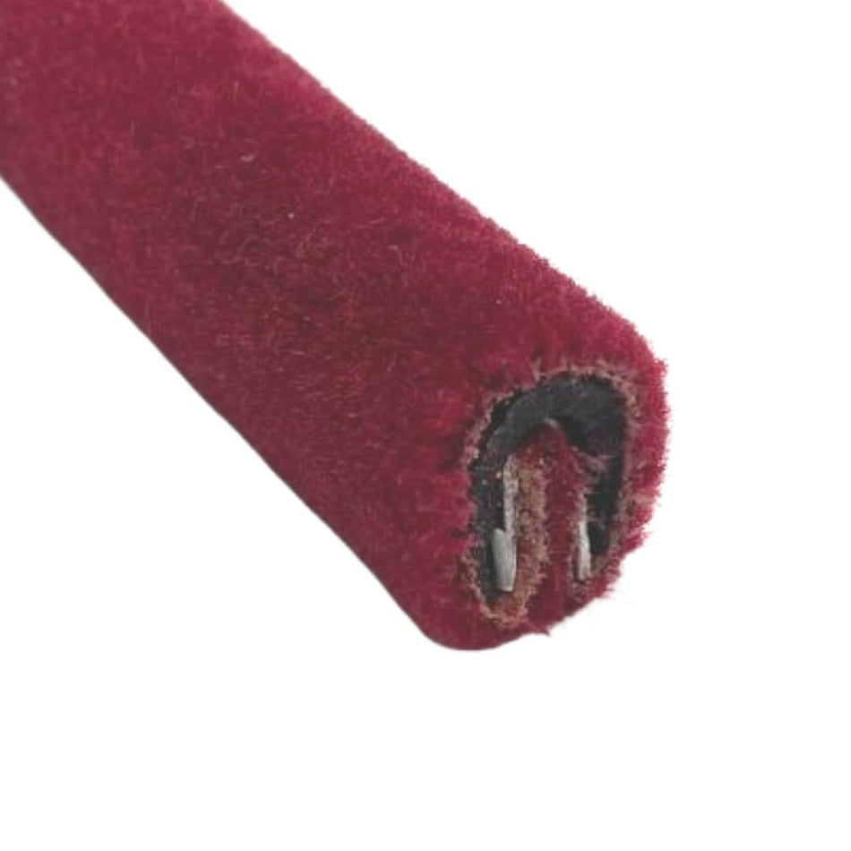 WINDLACE MAROON PINCHWELD Large Furflex Wool Pile Steel Spine