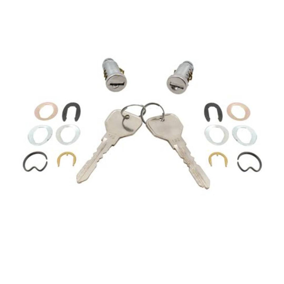 LOCK DOOR Barrel and Key PAIR Triumph Spitfire Stag 2000