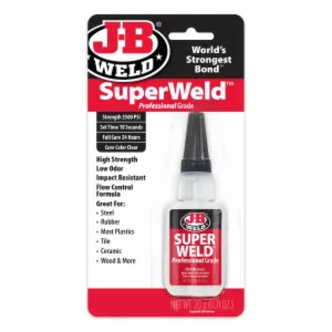ADHESIVE JB SuperWeld Proffessional 10sec Glue 20gm