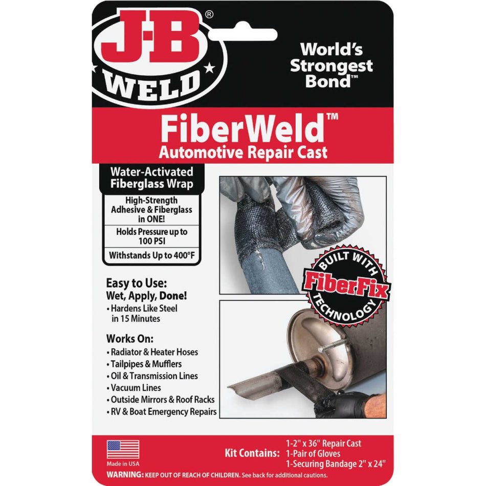 REPAIR KIT, JB FiberWeld Automotive Repair Cast