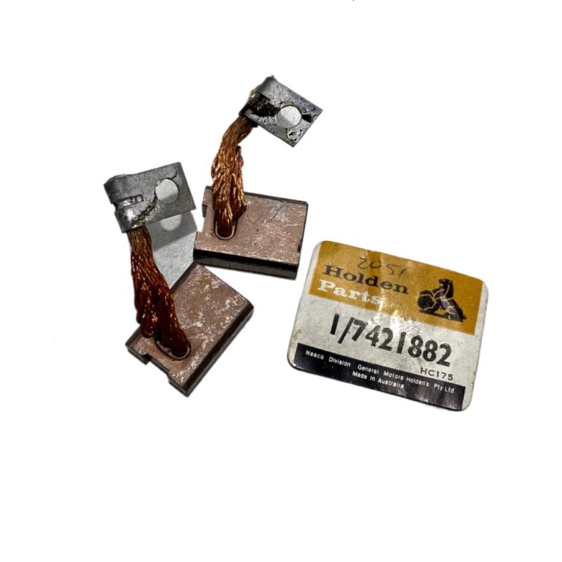 BRUSH SET STARTER MOTOR Holden FX FJ NOS