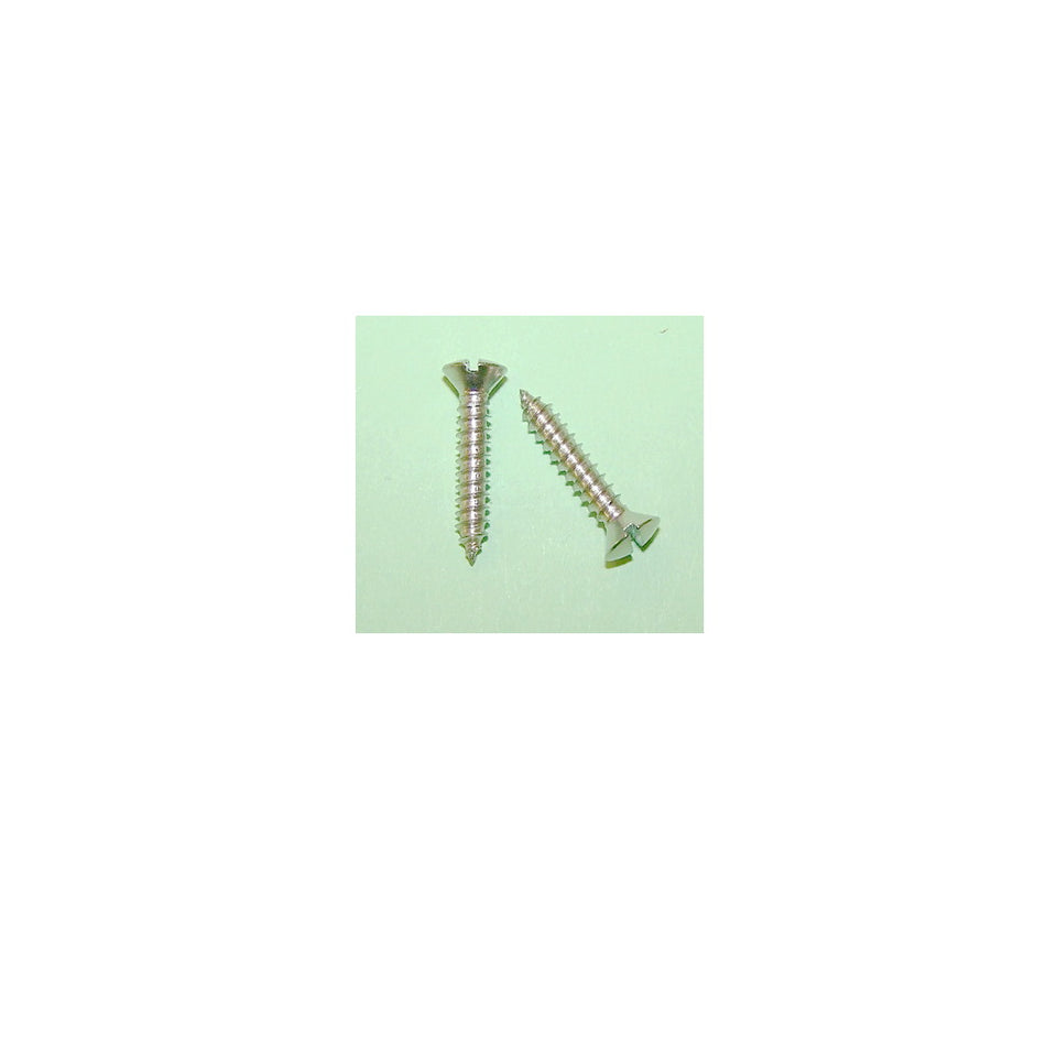 SCREW #6 3/4" RCSK Slot Stainless Steel Dome Counter Sunk