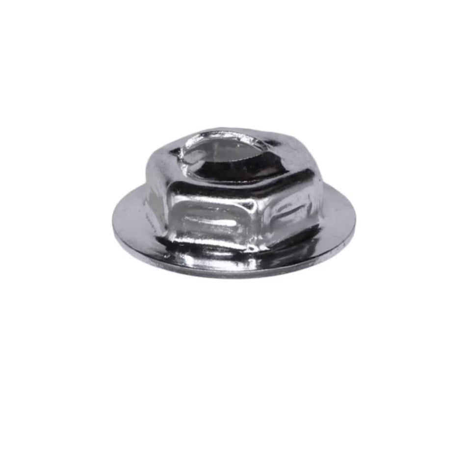 HELMET NUT 5/32" Stud Thread Cutting Zinc Coated
