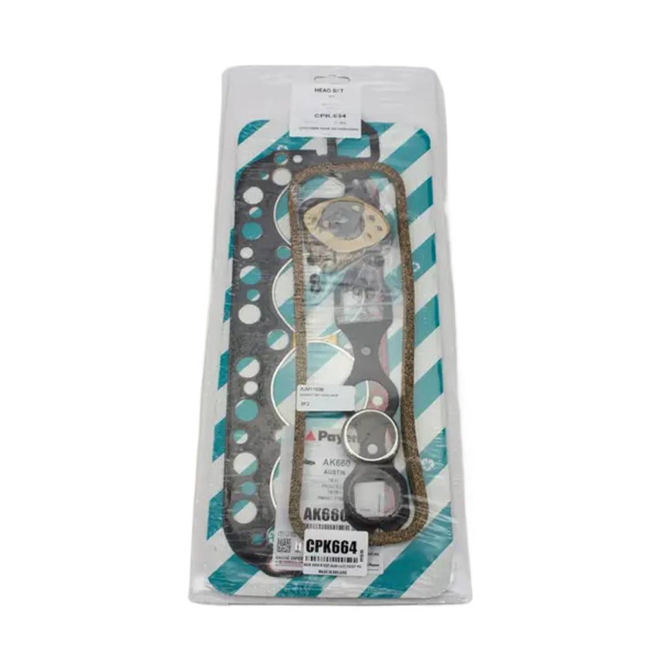 TOP GASKET SET Head Payen B Ser MG 1962 to 1974