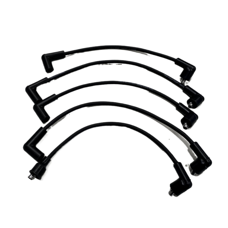 HT LEAD SET SUPPRESSED 90 Degree Pugs 4cyl  MGB Austin Morris Wo