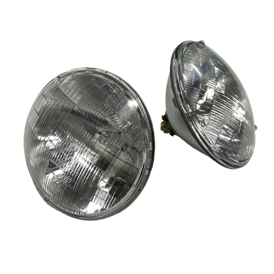 HEADLIGHT 7" PAIR SEALED BEAM 12v 60/50W PAIR