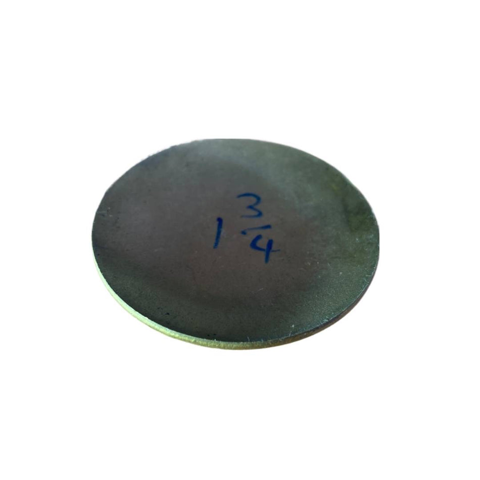 FROST PLUG 1 3/4" brass lens Welsh Plug
