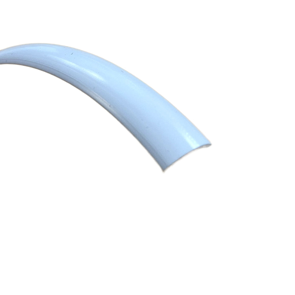 RUBRAIL Infill  No10 - WHITE 10mm plastic infill for caravans pe