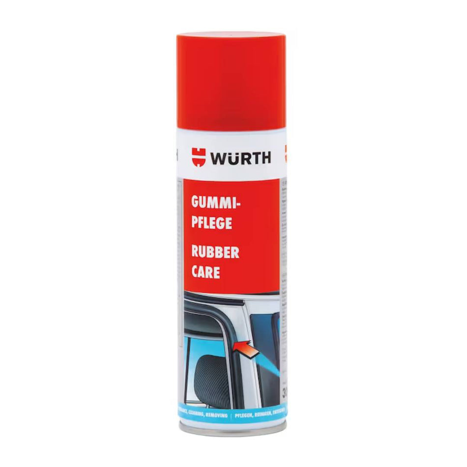 RUBBER CARE Rubber Preserver Cleaner 300ml  Wurth Aerosol