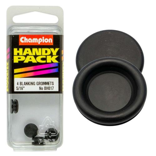CHAMPION, Blanking Grommets, 5/16" Panel Hole