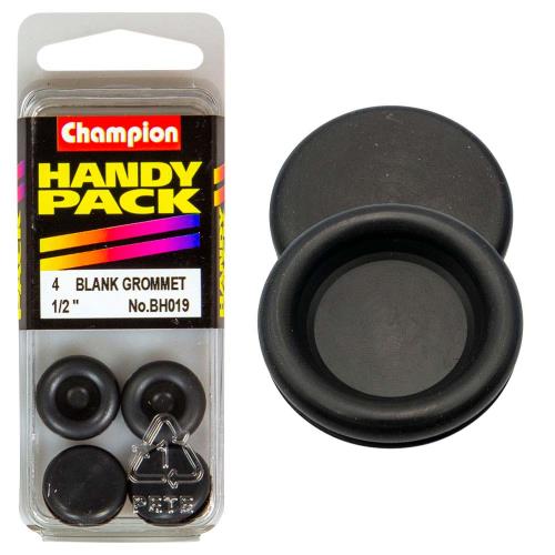 CHAMPION, Blanking Grommets, 1/2" Panel Hole