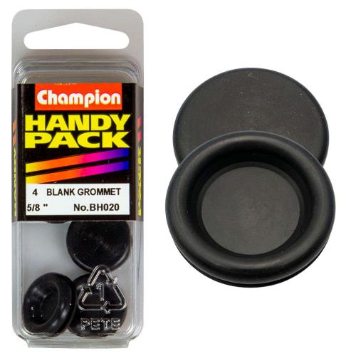 CHAMPION, Blanking Grommets, 5/8" Panel Hole