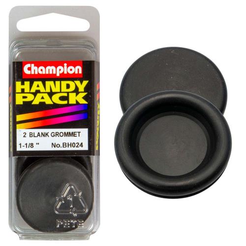 CHAMPION, Blanking Grommets 1 1/8" Panel Hole