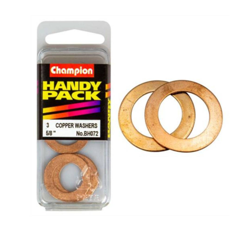 CHAMPION, Copper washers 5/8"x1"