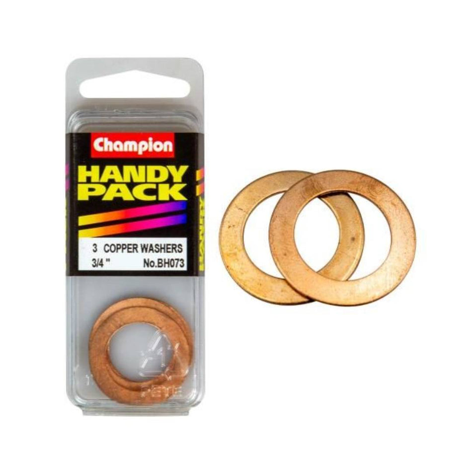 CHAMPION, Copper washers 3/4"x1 1/8
