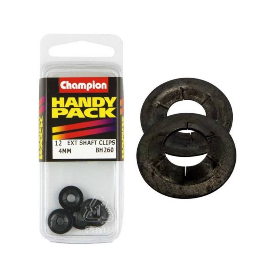 CHAMPION Shaft Lock Rings 4mm  (push washer)