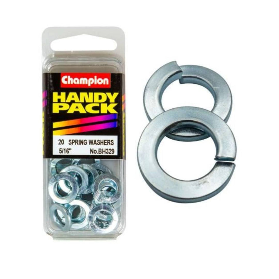 SPRING WASHERS 5/16" Champion 20 Pack