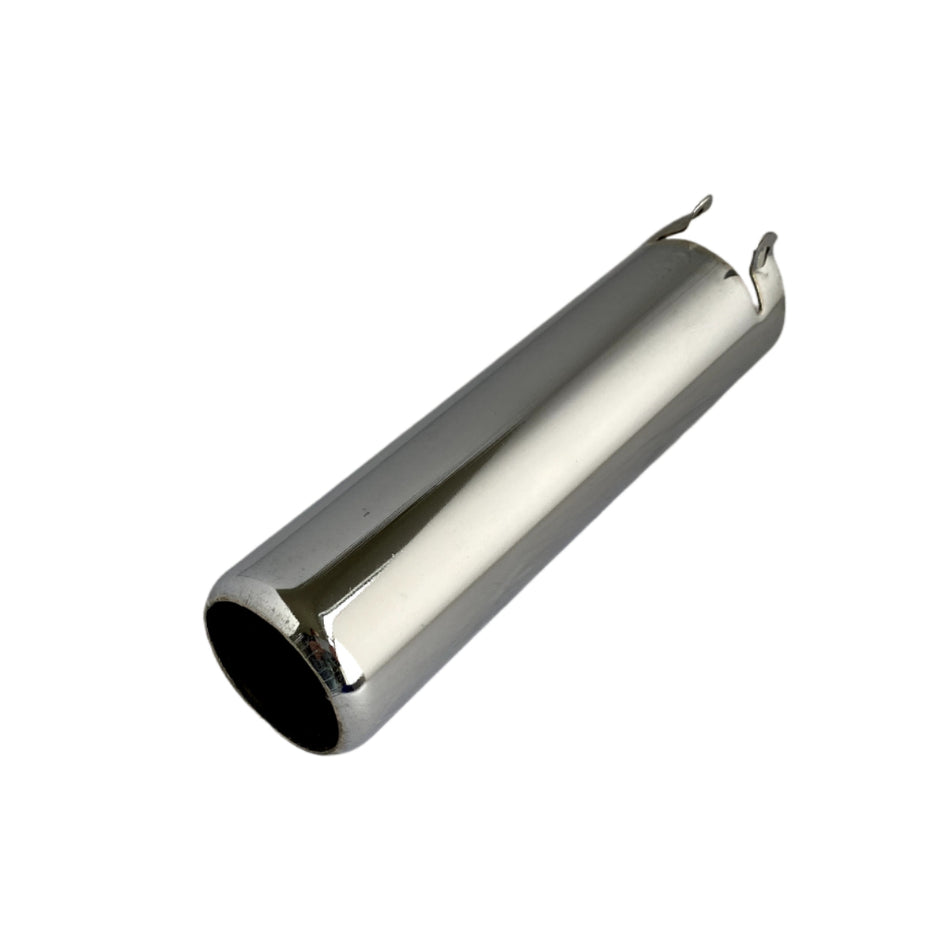 EXHAUST TIP EXTENSION 48mm (1 7/8") straight, chrome