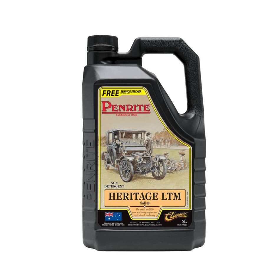 OIL, Penrite, Heritage Light, Mono SAE30, 5L