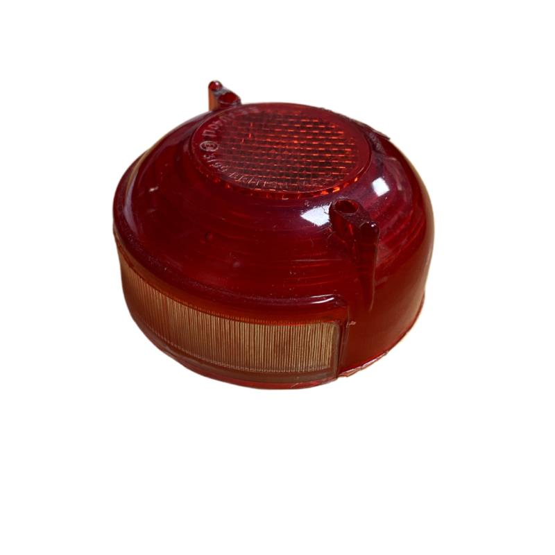 TAIL LIGHT LENS Red with No Plate Clear Land Rover Ser2A