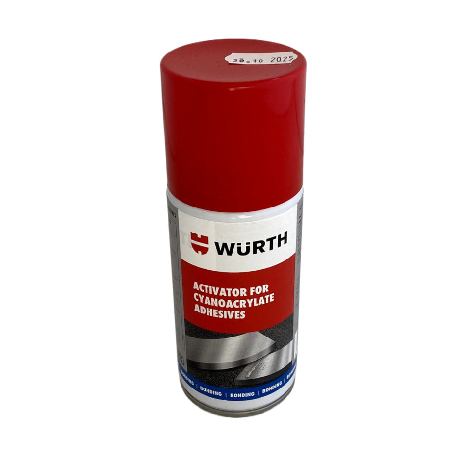 SUPER GLUE ACTIVATOR for Cyanoacrylate Adhesive 150ml Wurth Magi