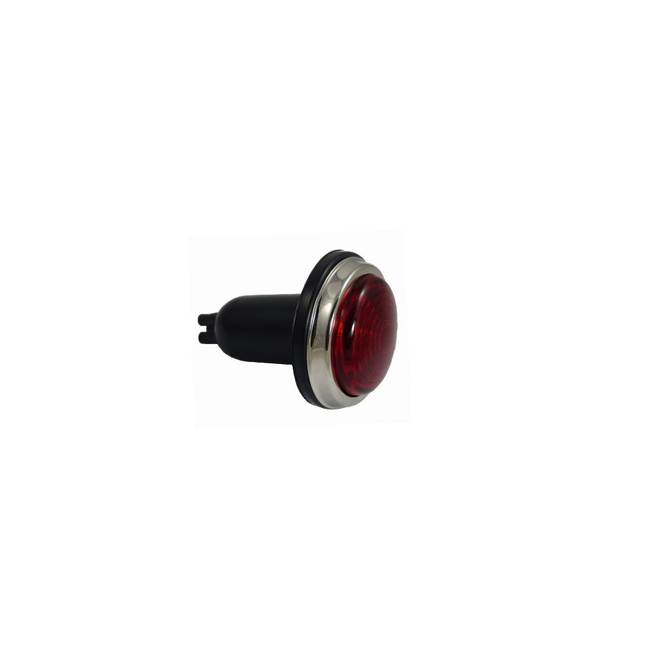 TAIL LIGHT Red Glass Lens Complete Lucas L488  Beehive Shape twi