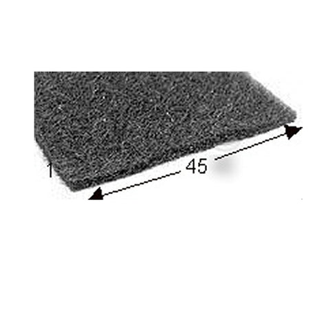 FELT, Black, 44mm (1 3/4)) x 1.6mm