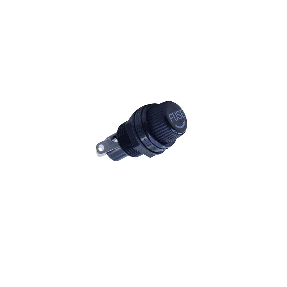 FUSE HOLDER, Panel mount, glass